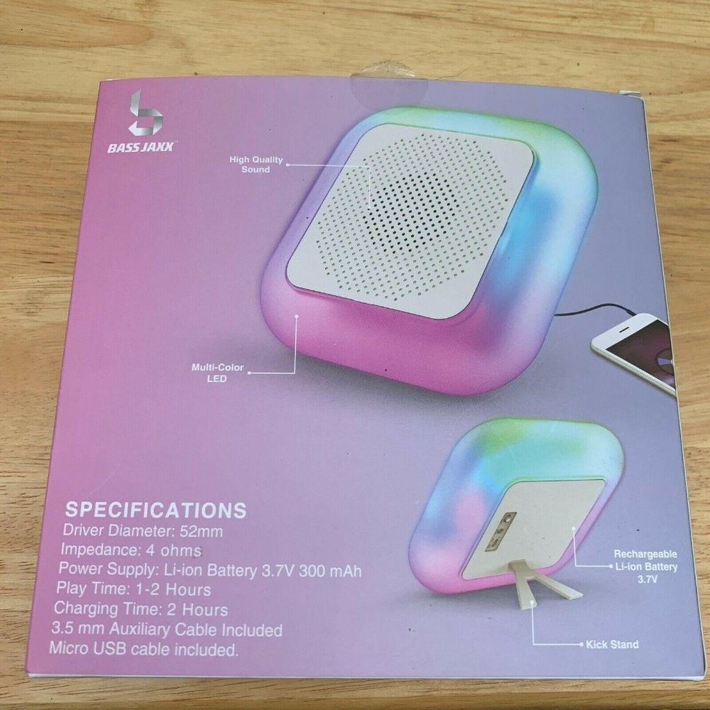 LUMI Speaker w/ Multi-Color LED Lights